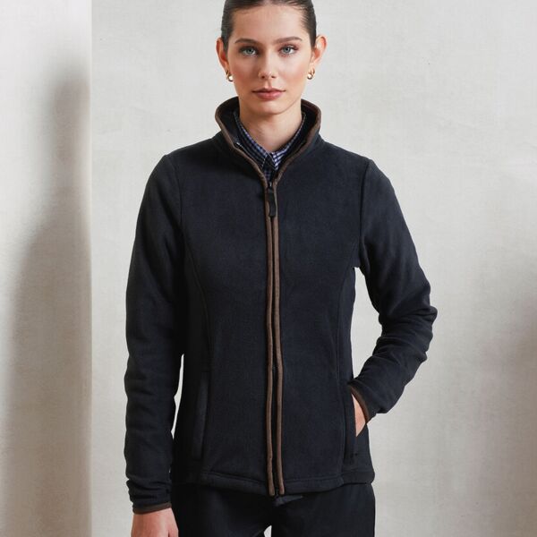 Women’s artisan fleece jacket Thumbnail